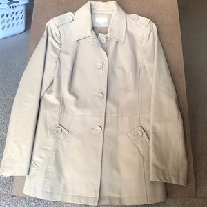 Ann Taylor LOFT — tan pea coat